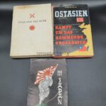 3x militärische Bücher Japan