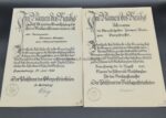 Urkunden & Dokumente eines Oberpostamtmanns aus Göttingen – Bild 5