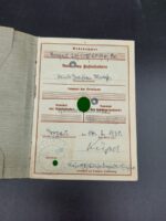 Wehrpass Oberleutnant aus Torgau, General Kampftruppe Witthöft in den Niederlanden – Bild 4