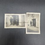 2x Fotos Wehrmacht Soldaten bei der Wache