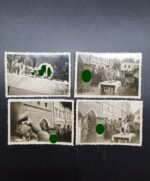 4x Foto Luftwaffe Verleihung von Sportwettkampfpreisen, selten