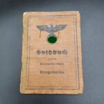 Soldbuch Kriegsmarine Marine Artillerie