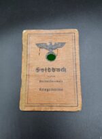 Soldbuch Kriegsmarine Marine Artillerie