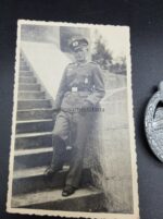 Panzerkampfabzeichen Silber mit Trägerfoto – Bild 3