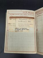 Dokumente Uffz. Glahe aus Hegensdorf (Minden), 10./Gren.Rgt.464 (253.I.D.) sehr interessanter Wehrpass – Bild 12