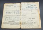 Soldbuch und Wehrpass eines Bandenkämpfers mit eingetragenem Bandenkampfabzeichen Bronze – Bild 4
