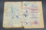 Soldbuch und Wehrpass eines Bandenkämpfers mit eingetragenem Bandenkampfabzeichen Bronze – Bild 13