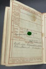Soldbuch und Wehrpass eines Bandenkämpfers mit eingetragenem Bandenkampfabzeichen Bronze – Bild 20
