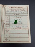 Soldbuch und Wehrpass eines Bandenkämpfers mit eingetragenem Bandenkampfabzeichen Bronze – Bild 21
