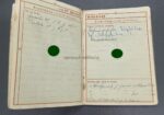 Soldbuch und Wehrpass eines Bandenkämpfers mit eingetragenem Bandenkampfabzeichen Bronze – Bild 23