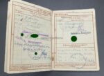 Soldbuch und Wehrpass eines Bandenkämpfers mit eingetragenem Bandenkampfabzeichen Bronze – Bild 24