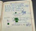Soldbuch und Wehrpass eines Bandenkämpfers mit eingetragenem Bandenkampfabzeichen Bronze – Bild 28