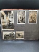 3x Fotoalben + Urkunde Verwundetenabzeichen in Silber, 3./Polizei Artillerie Regiment, SS-Polizei-Division – Bild 78