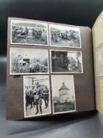 3x Fotoalben + Urkunde Verwundetenabzeichen in Silber, 3./Polizei Artillerie Regiment, SS-Polizei-Division – Bild 43