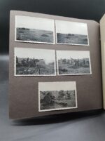 3x Fotoalben + Urkunde Verwundetenabzeichen in Silber, 3./Polizei Artillerie Regiment, SS-Polizei-Division – Bild 49