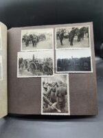 3x Fotoalben + Urkunde Verwundetenabzeichen in Silber, 3./Polizei Artillerie Regiment, SS-Polizei-Division – Bild 50