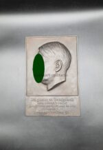 Ehren-Plakette, Adolf Hitler, Ich glaube an Deutschland und kämpfe dafür heute und morgen und in der Zukunft bis unser der Sieg ist.