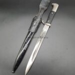 III. Reich Extra Seitengewehr, lange Ausführung, mit Koppelschuh, Gebirgsjäger /Jäger