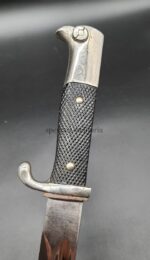 III. Reich Extra Seitengewehr, lange Ausführung, mit Koppelschuh, Gebirgsjäger /Jäger – Bild 7