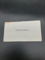 Wehrmacht, Armbinde für Zivilangehörige der Wehrmacht „Im Dienst der Deutschen Wehrmacht“, Bauleitung der Luftwaffe Schweinfurt – Bild 3