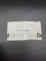 Wehrmacht, Armbinde für Zivilangehörige der Wehrmacht „Im Dienst der Deutschen Wehrmacht“, Bauleitung der Luftwaffe Schweinfurt – Bild 2