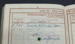 Wehrpass des Gefreiten Wilhelm Gutmann aus Erbes-Büdesheim (Alzey) 11.Kompanie Panzer-Regiment 24 (24. Panzer Division) Panzerkampfabzeichen in Silber (Einsatzzahl 25) – Bild 10