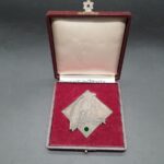 HJ nicht-tragbare Sportmedaille 1943 im Etui, selten