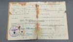 Deutscher Volkssturm Soldbuch des Walter Steinborn aus Stadtroda W.B.K. Weimar – Bild 3