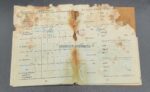 Deutscher Volkssturm Soldbuch des Walter Steinborn aus Stadtroda W.B.K. Weimar – Bild 6