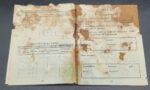 Deutscher Volkssturm Soldbuch des Walter Steinborn aus Stadtroda W.B.K. Weimar – Bild 7