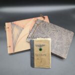 Heer Soldbuch & Fotoalben des Sanitäts-Feldwebel Horst Schellenberg aus Lehndorf (Altenburg) 5.Batterie, Artillerie Regiment 24 & 4.Batterie, Artillerie-Regiment 1553