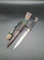 Kurzes Seitengewehr K98 mit Klingenätzung "Zur Erinnerung an meine Dienstzeit beim Inf. Rgt. 32"