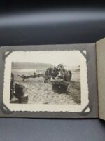 kleine Fotosammlung aus Gernsbach, DRK, Reichsarbeitsdienst und Wehrmacht Artillerie, 10 cm schwere Kanone 18 in Feuerstellung – Bild 3