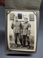 kleine Fotosammlung aus Gernsbach, DRK, Reichsarbeitsdienst und Wehrmacht Artillerie, 10 cm schwere Kanone 18 in Feuerstellung – Bild 13