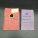 DAF Mitgliedsbuch und Militärpass 1.Weltkrieg des Ludwig Friedrich aus Nürnberg, Tankschlacht bei Cambrai