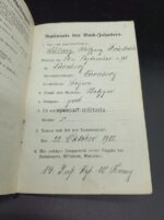 DAF Mitgliedsbuch und Militärpass 1.Weltkrieg des Ludwig Friedrich aus Nürnberg, Tankschlacht bei Cambrai – Bild 2