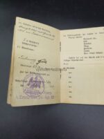 DAF Mitgliedsbuch und Militärpass 1.Weltkrieg des Friedrich Schellhase aus Hofstede (Bochum) – Bild 5