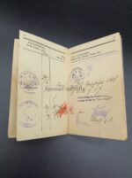 DAF Mitgliedsbuch und Militärpass 1.Weltkrieg des Friedrich Schellhase aus Hofstede (Bochum) – Bild 8