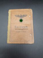 Heer Soldbuch des Gefreiten Günter Ewald aus Mannheim, Grenadier Regiment 886, Grenadier Regiment 226, 79. Volksgrenadier-Division (Ardennenoffensive)
