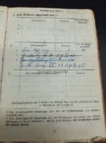 Heer Soldbuch des Gefreiten Günter Ewald aus Mannheim, Grenadier Regiment 886, Grenadier Regiment 226, 79. Volksgrenadier-Division (Ardennenoffensive) – Bild 10