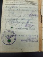 Heer Soldbuch des Gefreiten Günter Ewald aus Mannheim, Grenadier Regiment 886, Grenadier Regiment 226, 79. Volksgrenadier-Division (Ardennenoffensive) – Bild 12