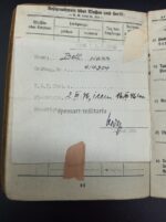 Heer Soldbuch des Stabsgefreiten Hans Boll aus Woldenberg-Neumark (Friedeberg) 15. Panzergrenadier-Division (Sizilien, Italien, Ardennen, Eifel) – Bild 8