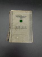 Heer Wehrpass des Obergfreiten Kajetan Seidl aus Neukirchen an der Enknach (Braunau am Inn) 6./Panzer Grenadier Regiment 110 (11.Pz.Div.)