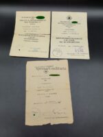 Heer Soldbuch & Urkunden des Obergefreiten Josef Marjan aus Lammersdorf (Eifel), Stab II. Artillerie Regiment 235 (198. Inf.Div.) – Bild 2