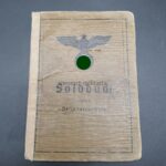 Heer Soldbuch des Unteroffiziers Johannes Nawrodt aus Gollnow (Naugard), 14. Kompanie/Grenadier Regiment 48, 12. Infanterie Division (Demjanskschild)
