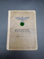 Heer Soldbuch des Unteroffiziers Johannes Nawrodt aus Gollnow (Naugard), 14. Kompanie/Grenadier Regiment 48, 12. Infanterie Division (Demjanskschild)