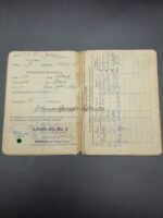 Heer Soldbuch des Unteroffiziers Johannes Nawrodt aus Gollnow (Naugard), 14. Kompanie/Grenadier Regiment 48, 12. Infanterie Division (Demjanskschild) – Bild 3