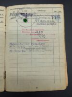 Heer Soldbuch des Unteroffiziers Johannes Nawrodt aus Gollnow (Naugard), 14. Kompanie/Grenadier Regiment 48, 12. Infanterie Division (Demjanskschild) – Bild 9