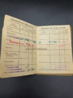 Heer Soldbuch des Unteroffiziers Johannes Nawrodt aus Gollnow (Naugard), 14. Kompanie/Grenadier Regiment 48, 12. Infanterie Division (Demjanskschild) – Bild 12