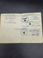 Heer Soldbuch & Urkunde des Gefreiten Jakob Wolff aus Köln-Ehrenfeld, 1./Pionier Bataillon 26, (26.Infanterie Division) – Bild 10